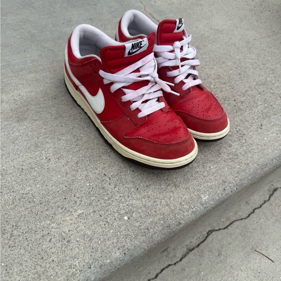 Nike Other - Nike Red and White Sneakers